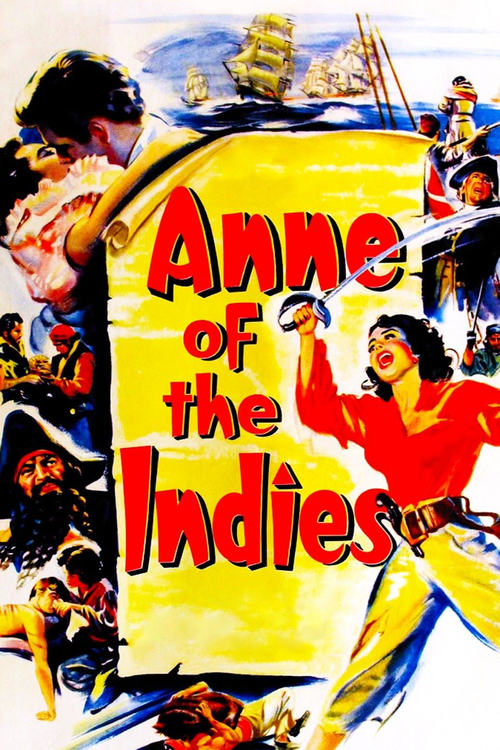 Anne of the Indies (1951) poster