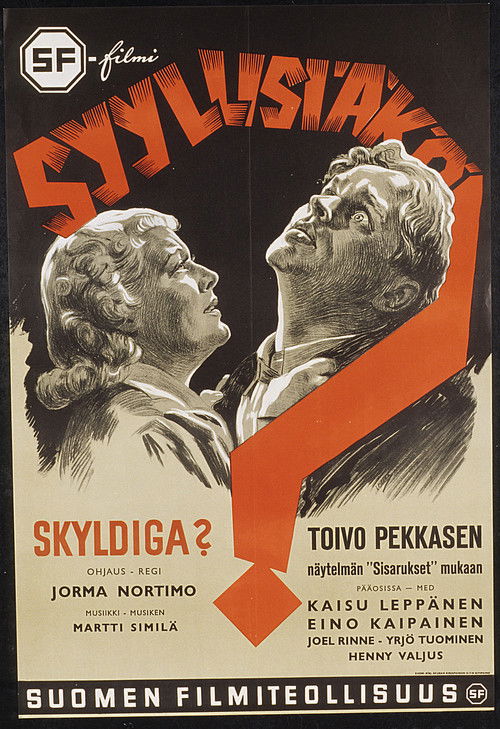 Syyllisiäkö? (1938) poster