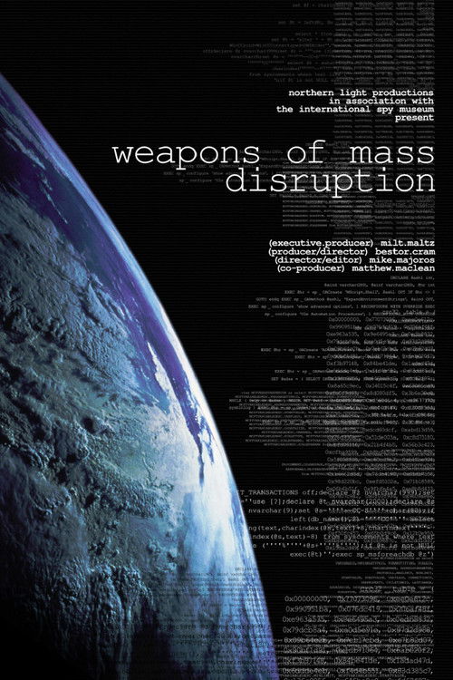 Weapons of Mass Disruption (2012) poster