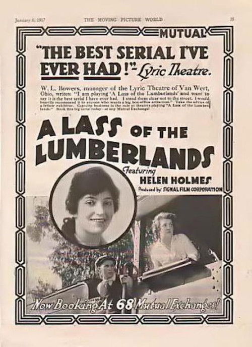 A Lass of the Lumberlands (1916) poster