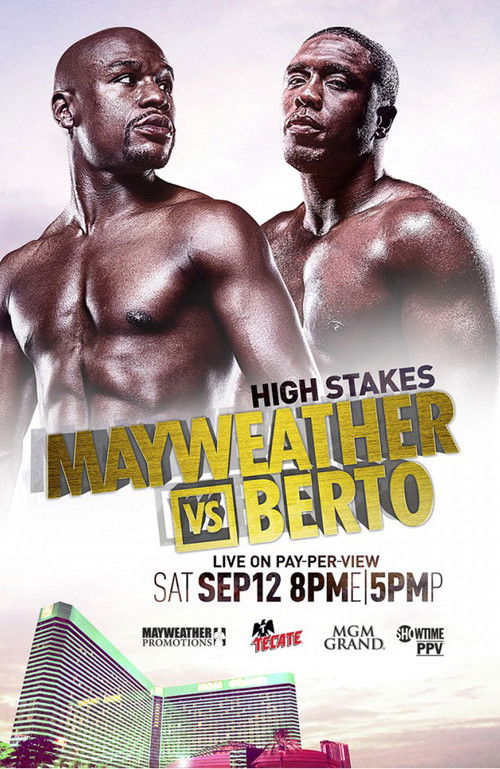 Floyd Mayweather Jr. vs. Andre Berto (2015) poster