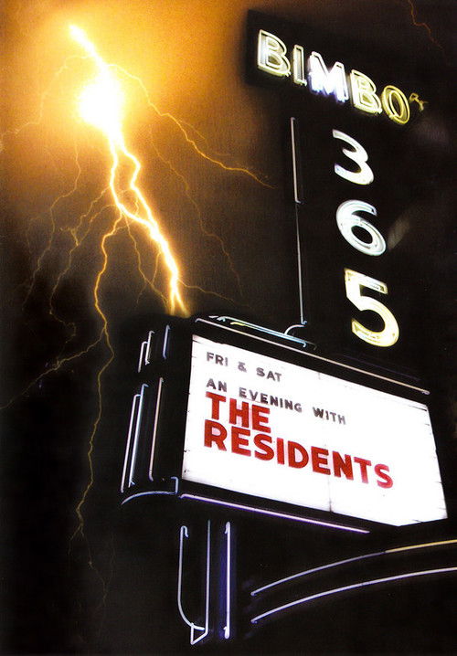 The Residents - Talking Light: Bimbo's (2011) poster