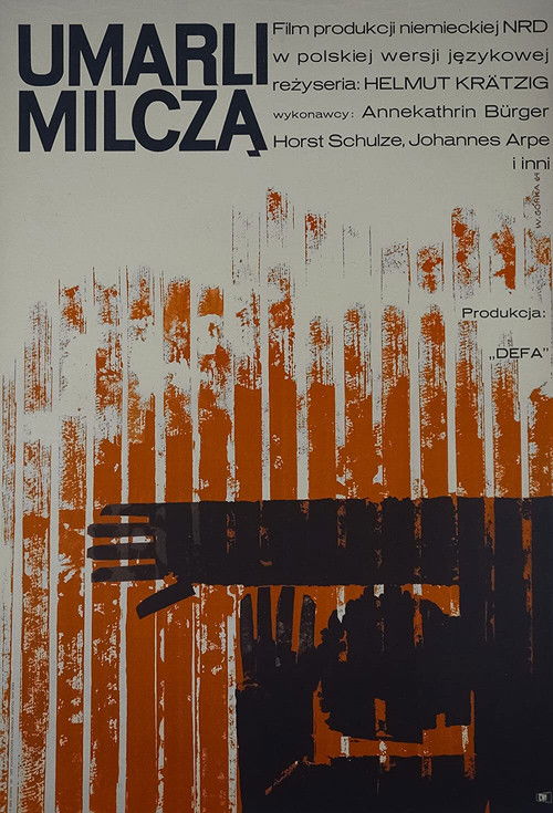 Tote reden nicht (1963) poster