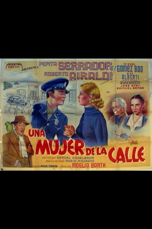 Una mujer de la calle (1939) poster