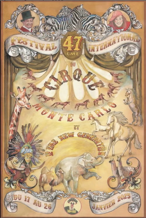 47e Festival international du cirque de Monte-Carlo (2025) poster