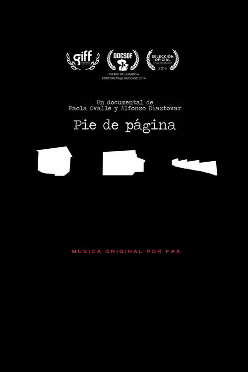 Pie de página (2014) poster