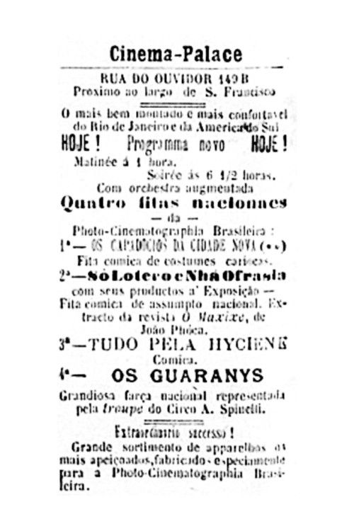 Os Guaranis (1908) poster