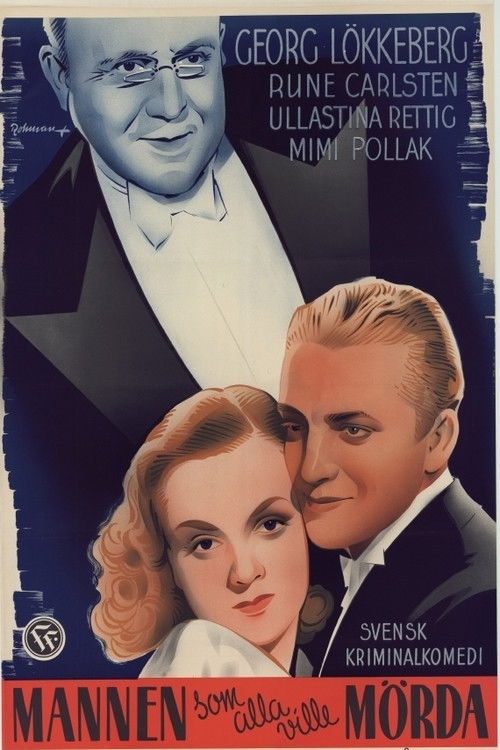 Mannen som alla ville mörda (1940) poster