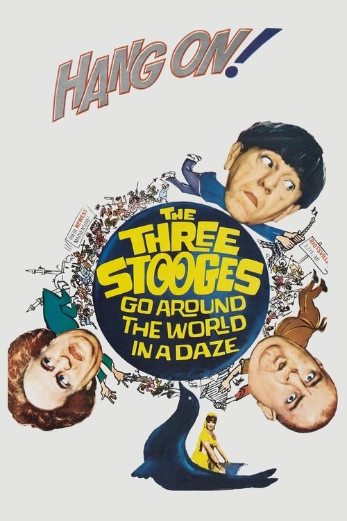 The Three Stooges Go Around the World in a Daze (1963) poster