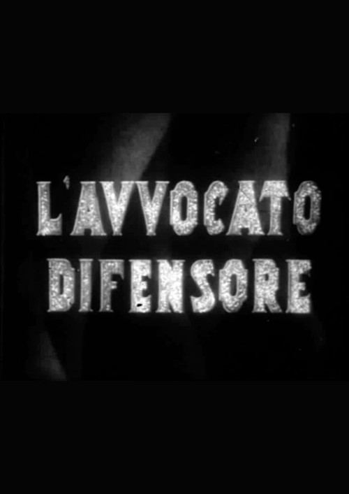 L'avvocato difensore (1934) poster