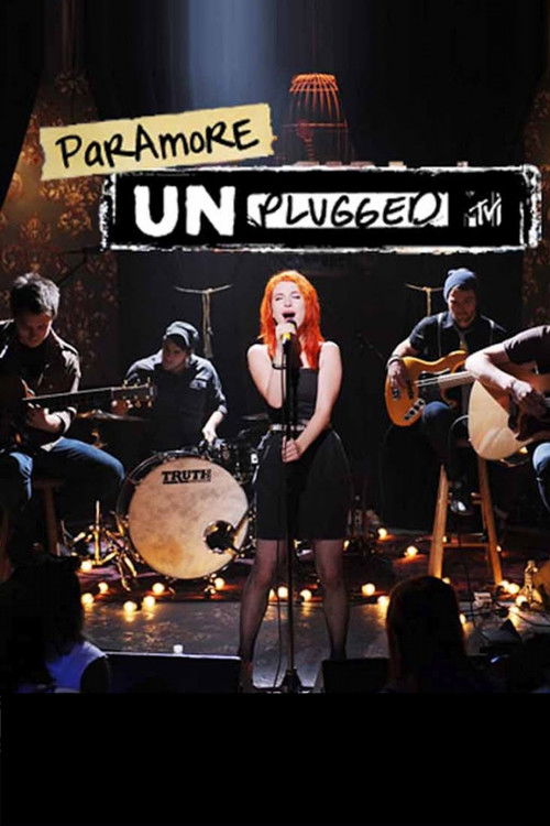 Paramore: MTV Unplugged (2009) poster