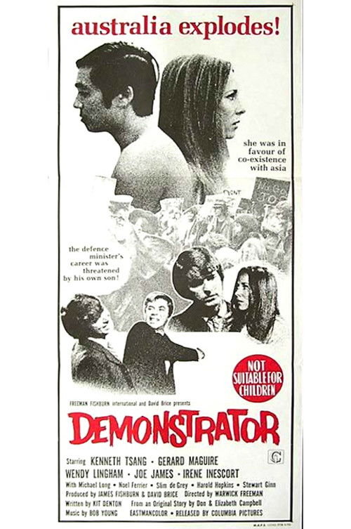 Demonstrator (1971) poster