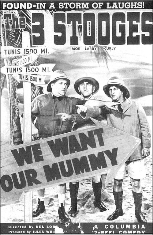 We Want Our Mummy (1939) poster