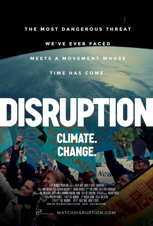 Disruption: Climate. Change. (2014) poster