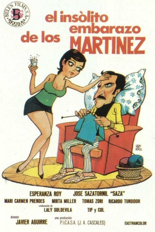 El insólito embarazo de los Martínez (1974) poster