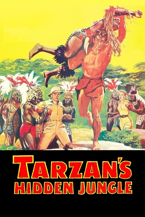 Tarzan's Hidden Jungle (1955) poster