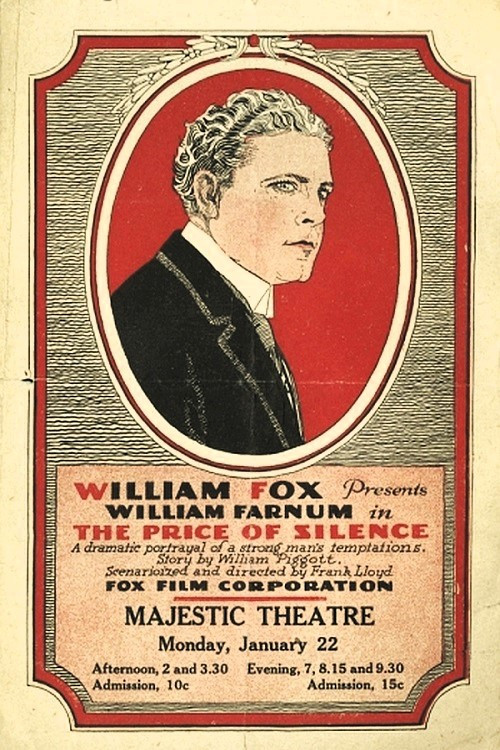 The Price of Silence (1917) poster