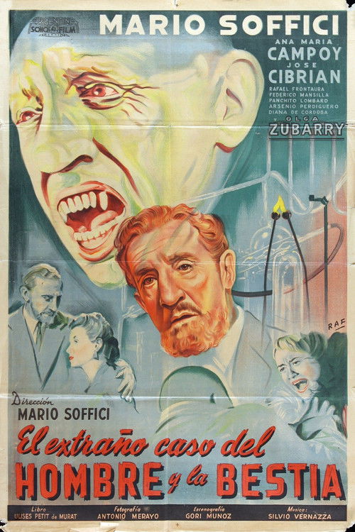 The Strange Case of the Man and the Beast (1951) poster