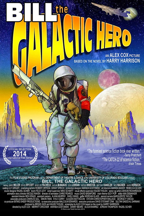 Bill the Galactic Hero (2014) poster