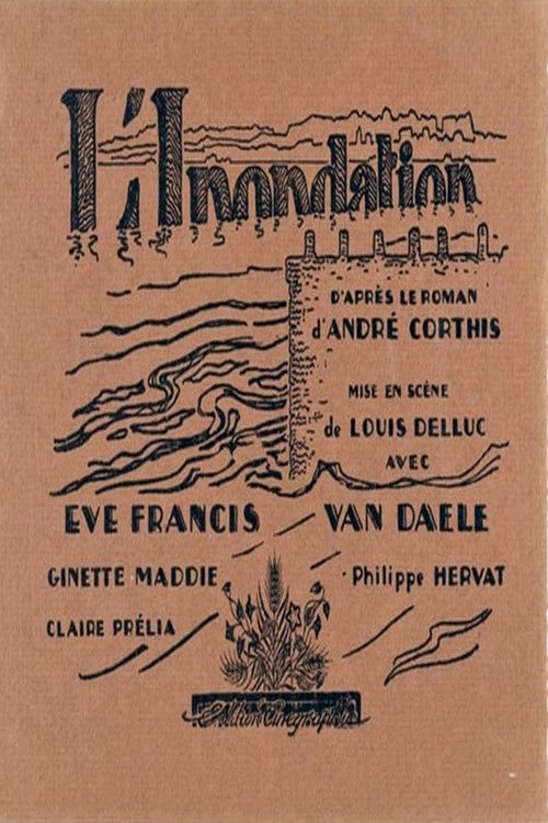 L'inondation (1924) poster