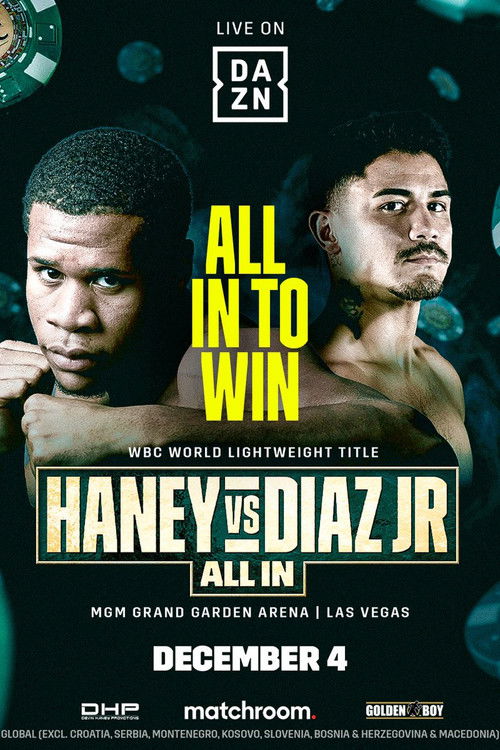 Devin Haney vs. JoJo Diaz (2021) poster