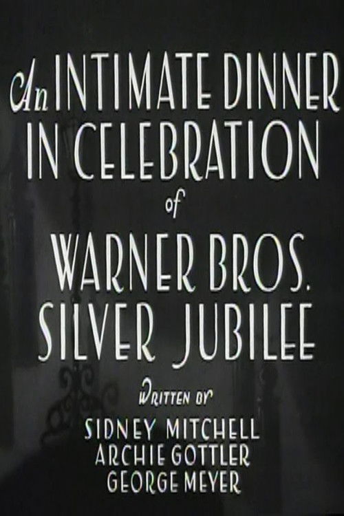An Intimate Dinner in Celebration of Warner Bros. Silver Jubilee (1930) poster