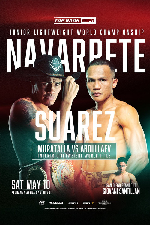 Emanuel Navarrete vs. Charly Suarez (2025) poster