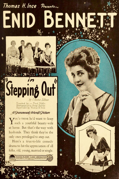 Stepping Out (1919) poster