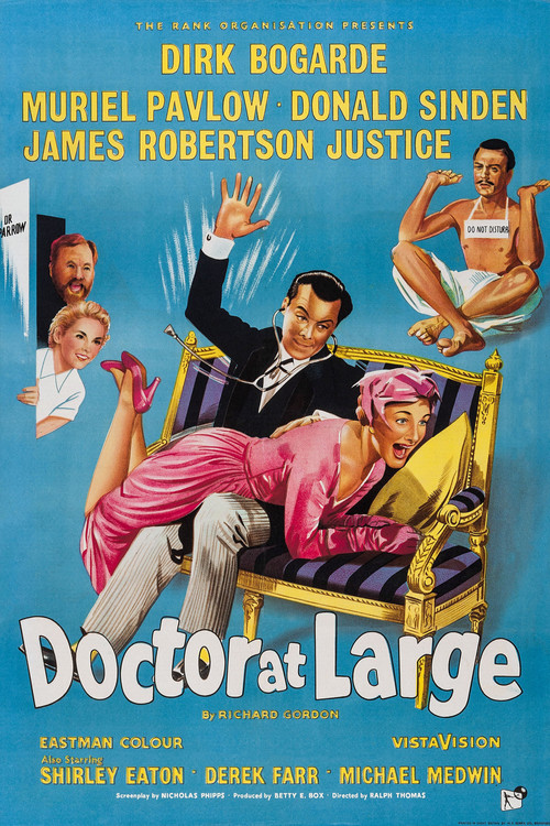 Doctor at Large (1957) poster