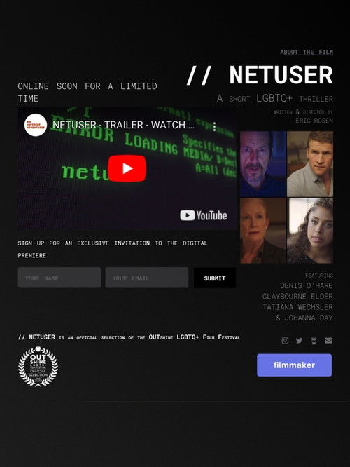 Netuser (2021) poster