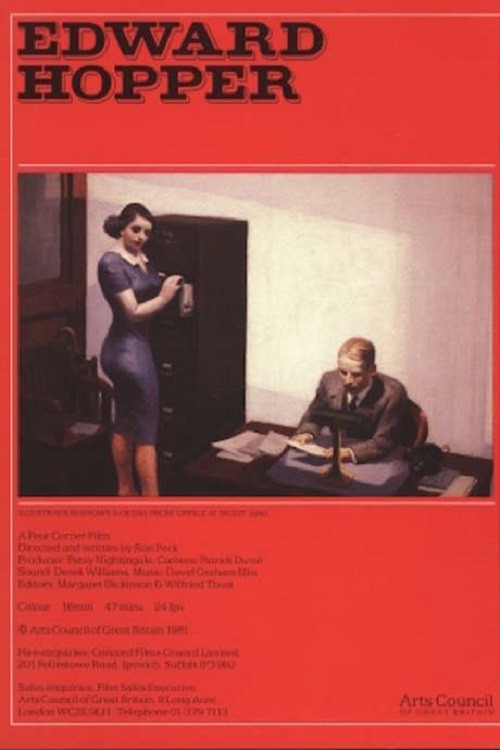 Edward Hopper (1981) poster