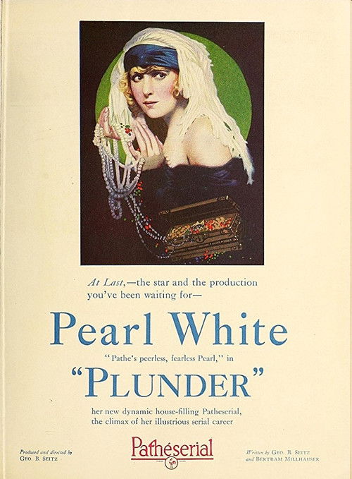 Plunder (1923) poster