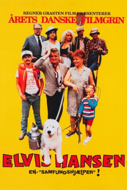 Elvis Hansen, en samfundshjælper (1988) poster
