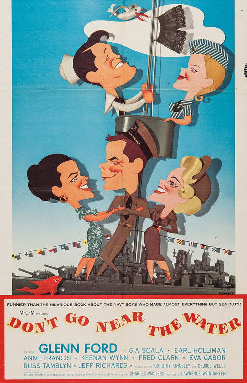 Don't Go Near the Water (1957) poster
