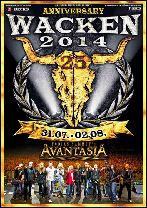 Tobias Sammet's Avantasia: Wacken Open Air 2014 (2014) poster