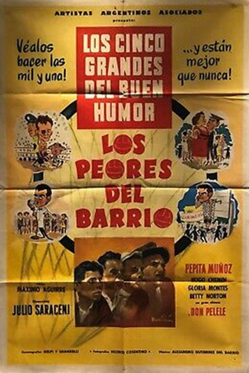 Los peores del barrio (1955) poster