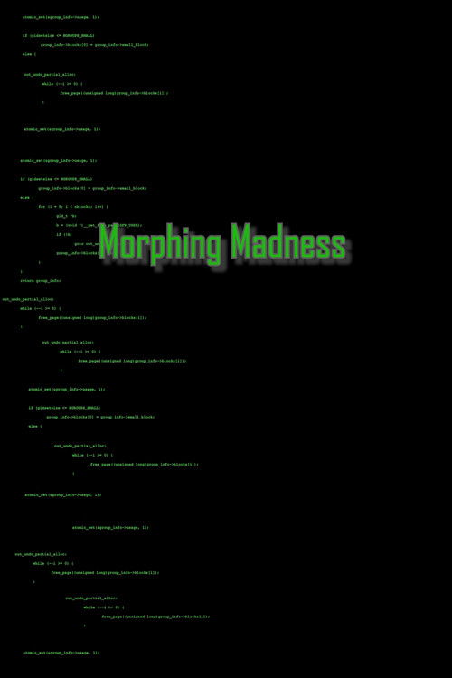 Morphing Madness (2024) poster