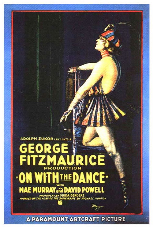 On with the Dance (1920) poster