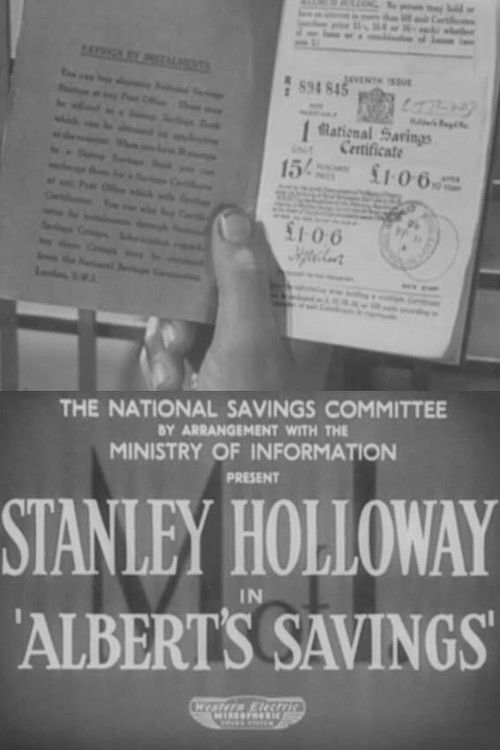 Albert's Savings (1940) poster
