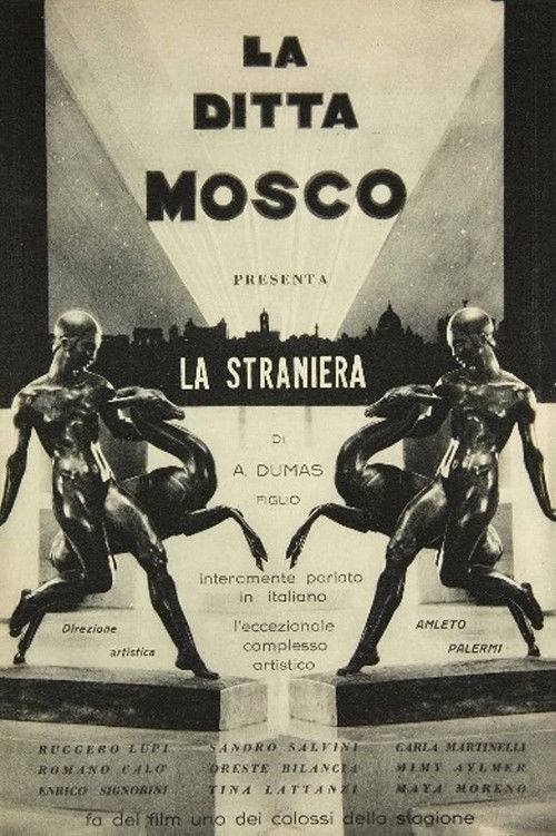 La straniera (1930) poster