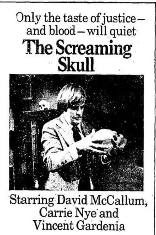 The Screaming Skull (1973) poster