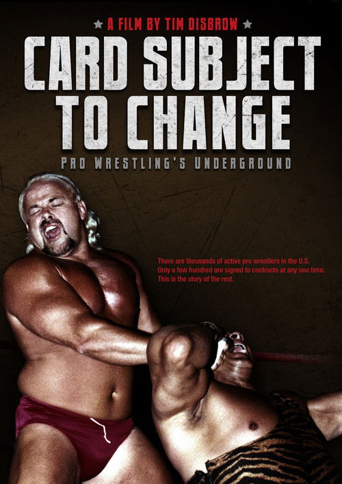 Card Subject To Change (2010) poster