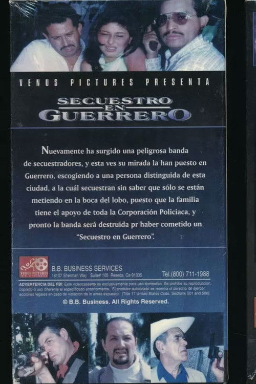 Secuestro en Guerrero (1999) poster