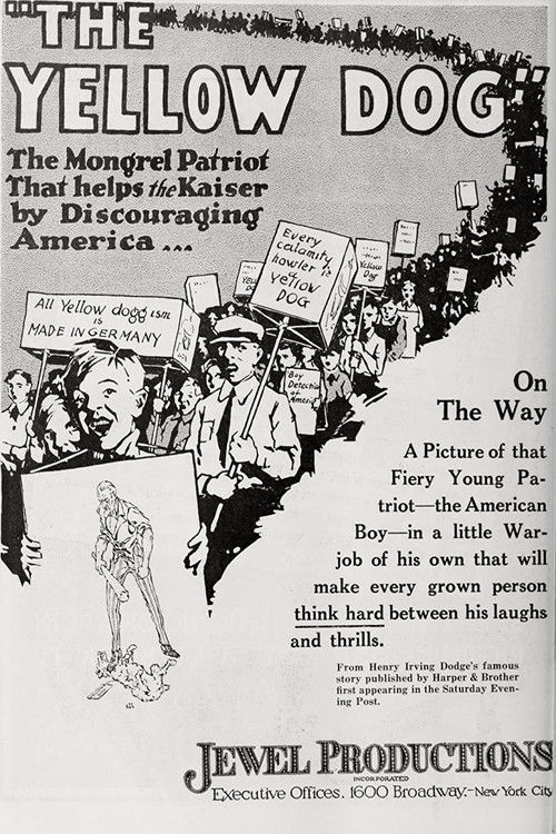The Yellow Dog (1918) poster