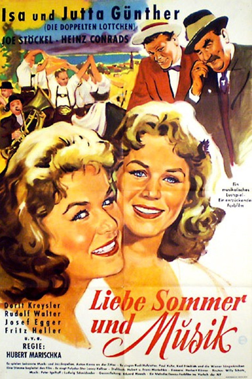 Liebe, Sommer und Musik (1956) poster