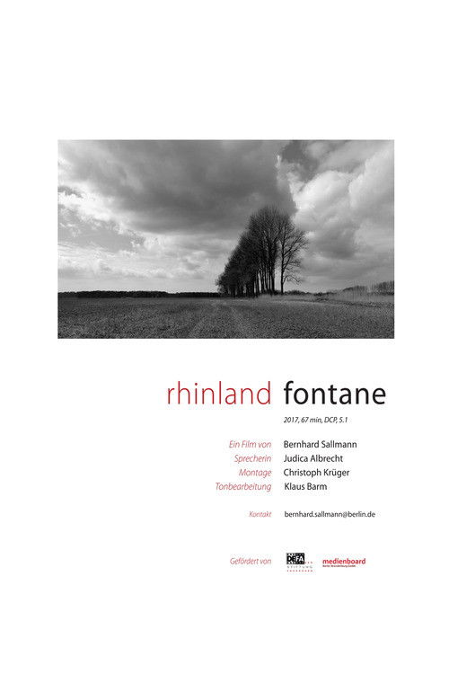 Rhinland. Fontane (2018) poster