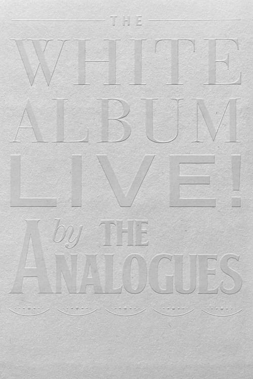 The White Album Live! by The Analogues (2018) poster