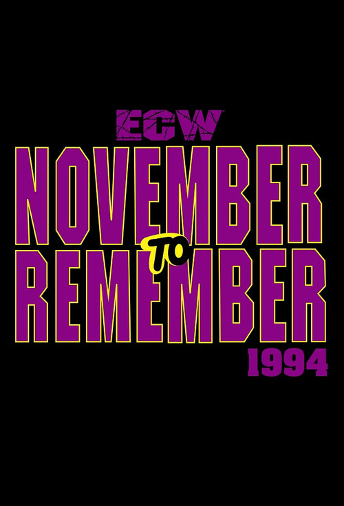ECW November to Remember 1994 (1994) poster