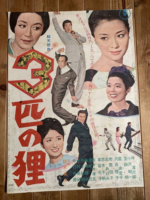 3 Raccoon Dogs (1966) poster