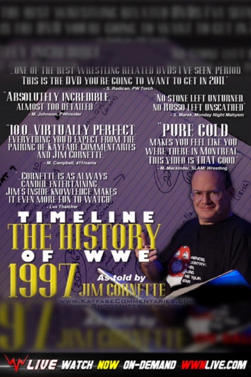 Timeline: The History of WWE – 1997 – As Told By Jim Cornette (2011) poster